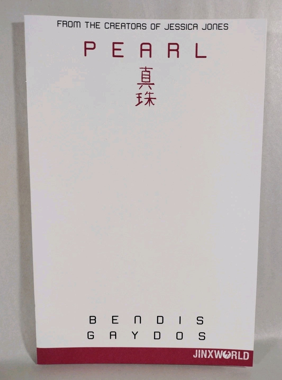 Pearl #1 (2018) DC Comic Blank Sketch Cover Variant Jinx World Bendis VF-NM