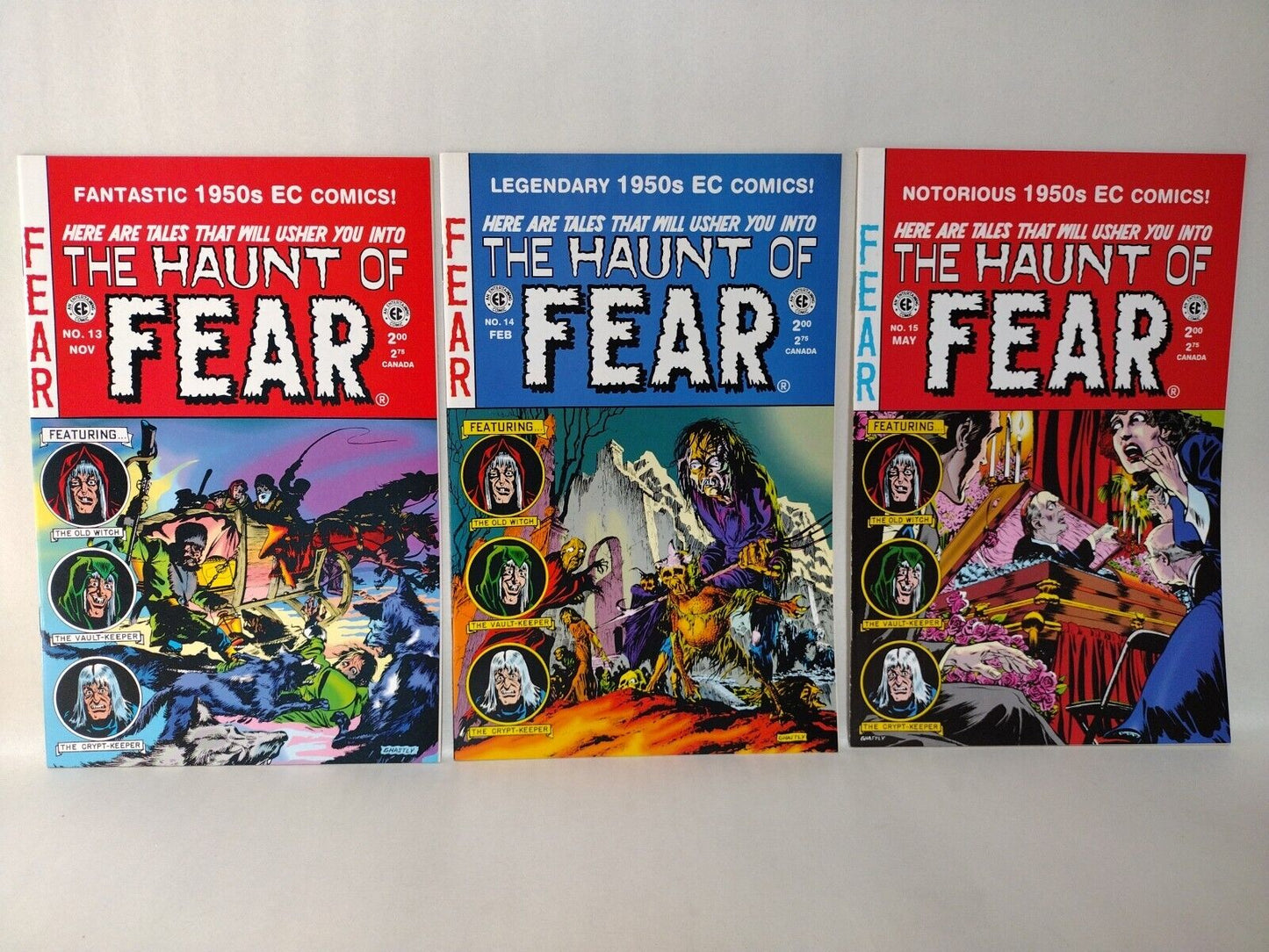 Haunt Of Fear Complete Russ Cochran 1992 Reprint Pre-Code Horror Comic Set #1-28