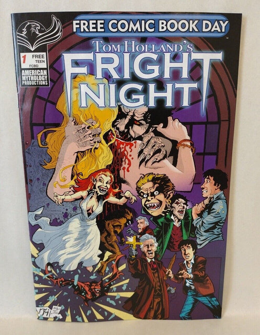 Fright Night FCBD #1 (2023) American Mythology Tom Holland Unstamped New NM