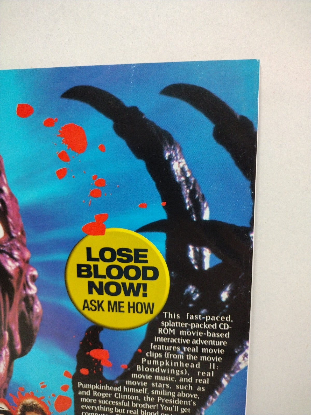 FANGORIA Magazine 146 (1996) Screamers Virtuosity Clive Barker Nadja Xtro 3 VF