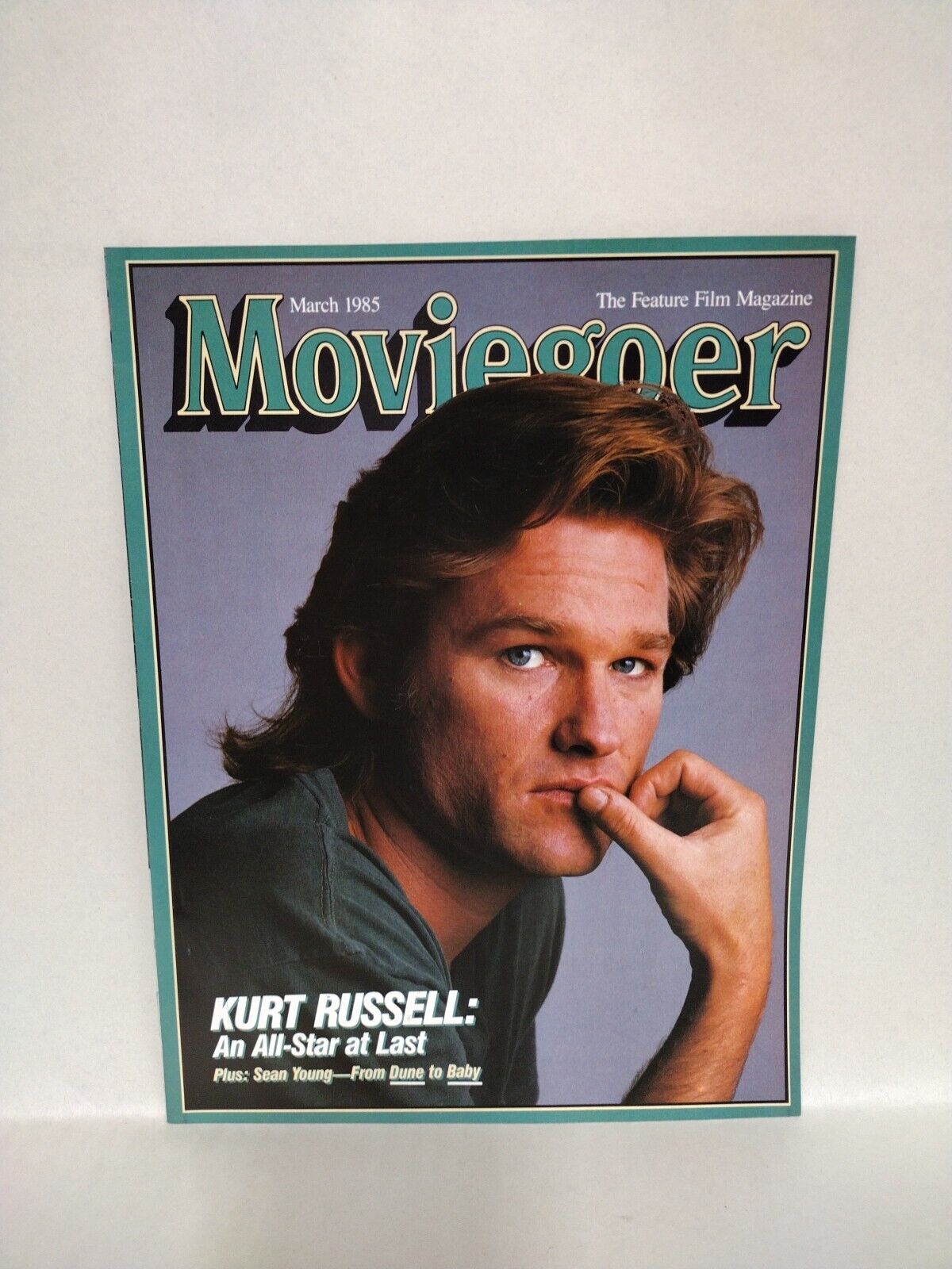 Moviegoer Feature Film Magazine Vol 4 1985 Lot Of 7 Kurt Russell Tom Cruise