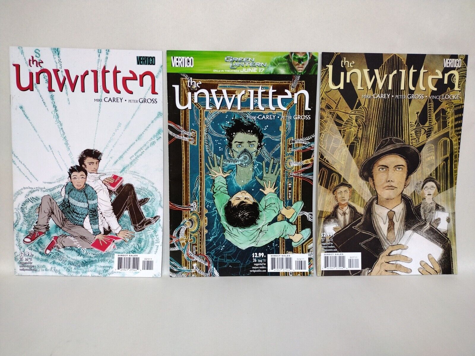 The Unwritten (2009) Vertigo Comic Lot Set #1-41 + 33.5 34.5 35.5 Mike Carey 