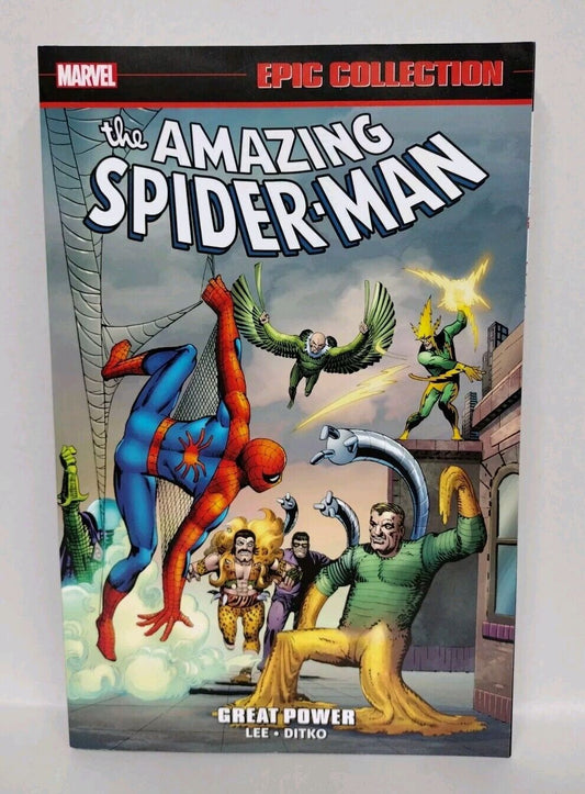 Amazing Spider-Man Epic Collection Vol 1 Great Power (2022) Marvel TPB DC New