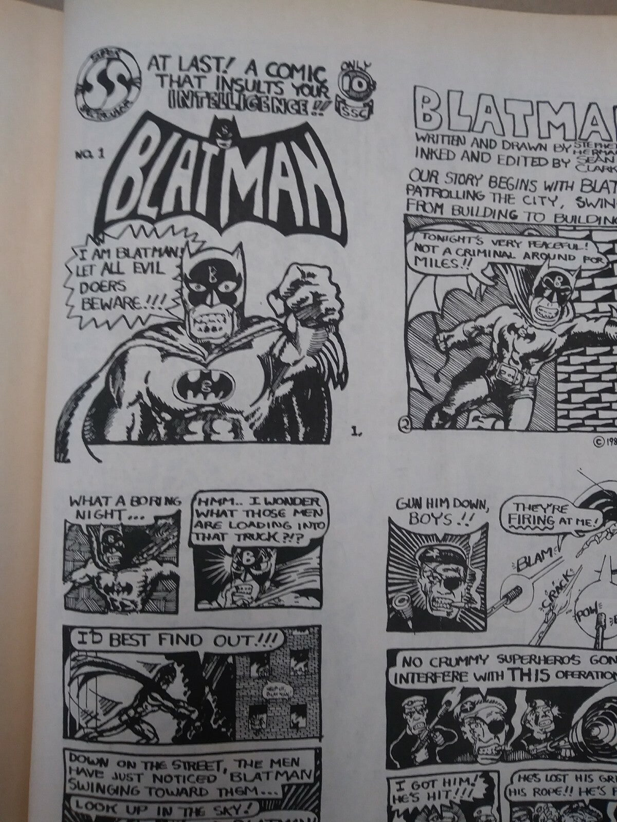 Unreal Mindwarp Funnies (1986) 0 Underground Comic Stephen Hermann SS Comix NM