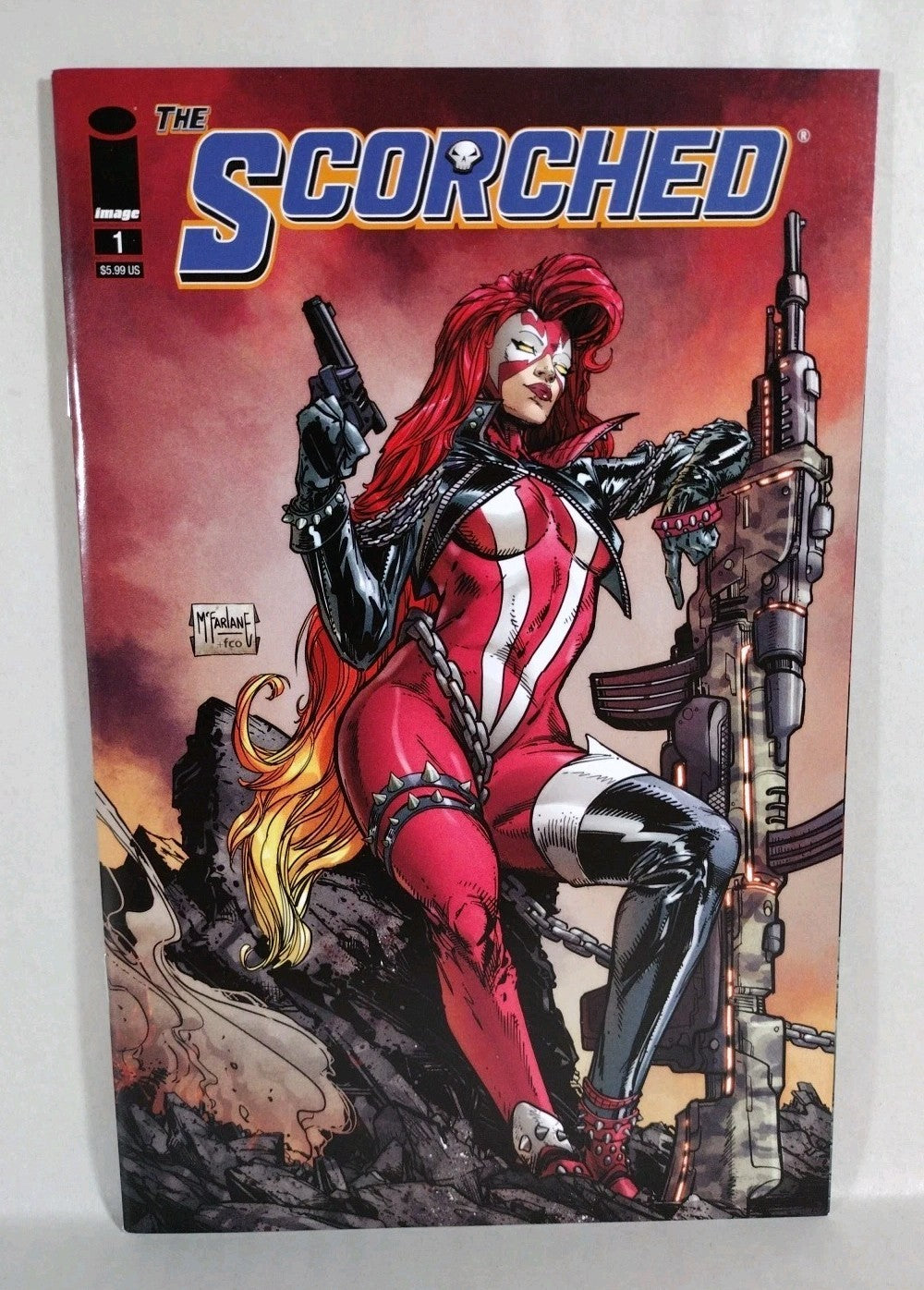 Scorched (2022) Image Comic Lot #1 1 3 4 5 Todd McFarlane Spawn Universe NM