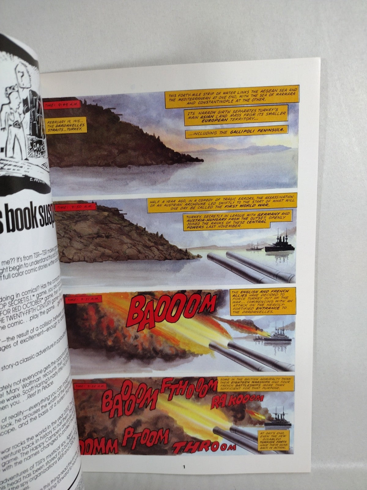 WARHAWKS (1990) Complete TSR Comic Module Series #1 2 3 4 VF-NM