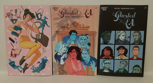 Ghosted In LA #1 (2019) Set of 3 Covers A B FOC Variant Sina Grace Keenan BOOM