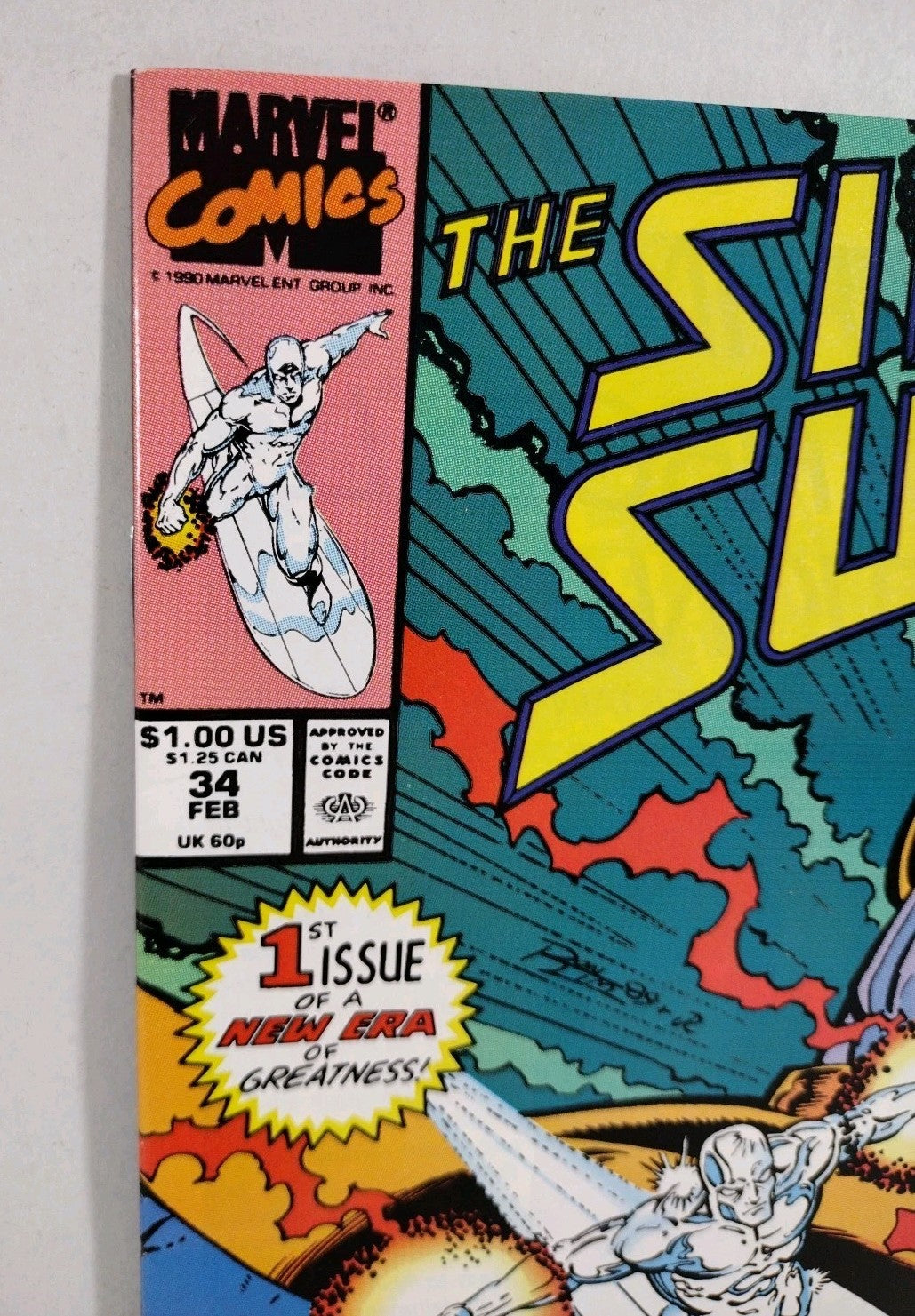Silver Surfer (1990) Marvel Comic Lot #34 44 1st Thanos Return Infinity Gauntlet