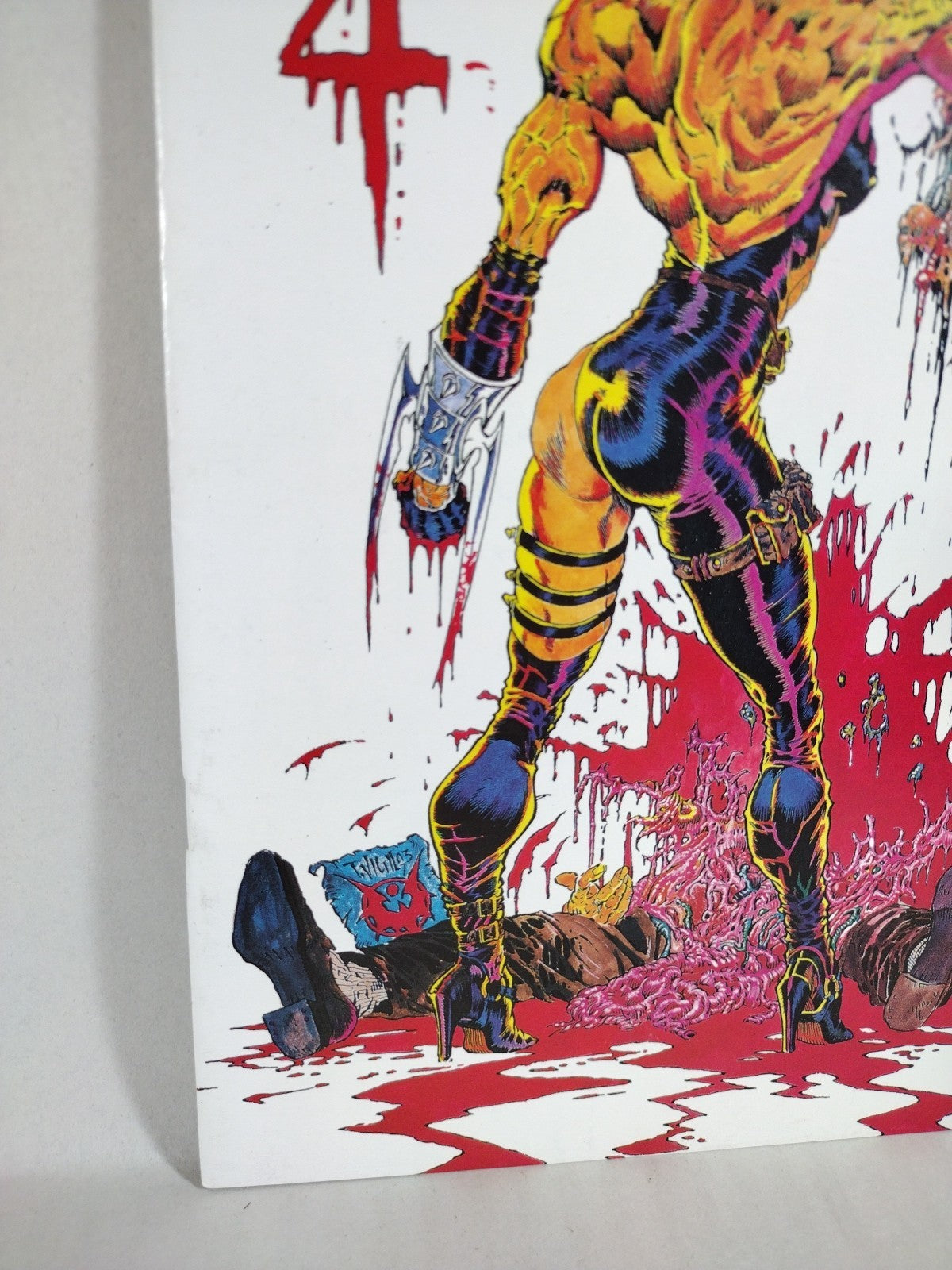 Razor #4 (1992) Fathom Press Tim Vigil Cover Art Everette Hartsoe VF