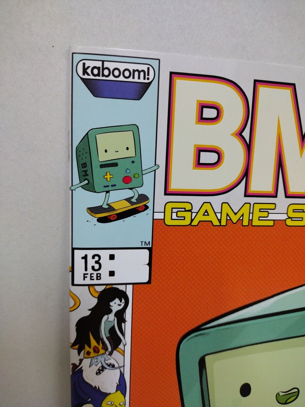 Adventure Time 13 (2013) Boom Comic Limited Cover 1/500 BMO Glow ITD Variant NM