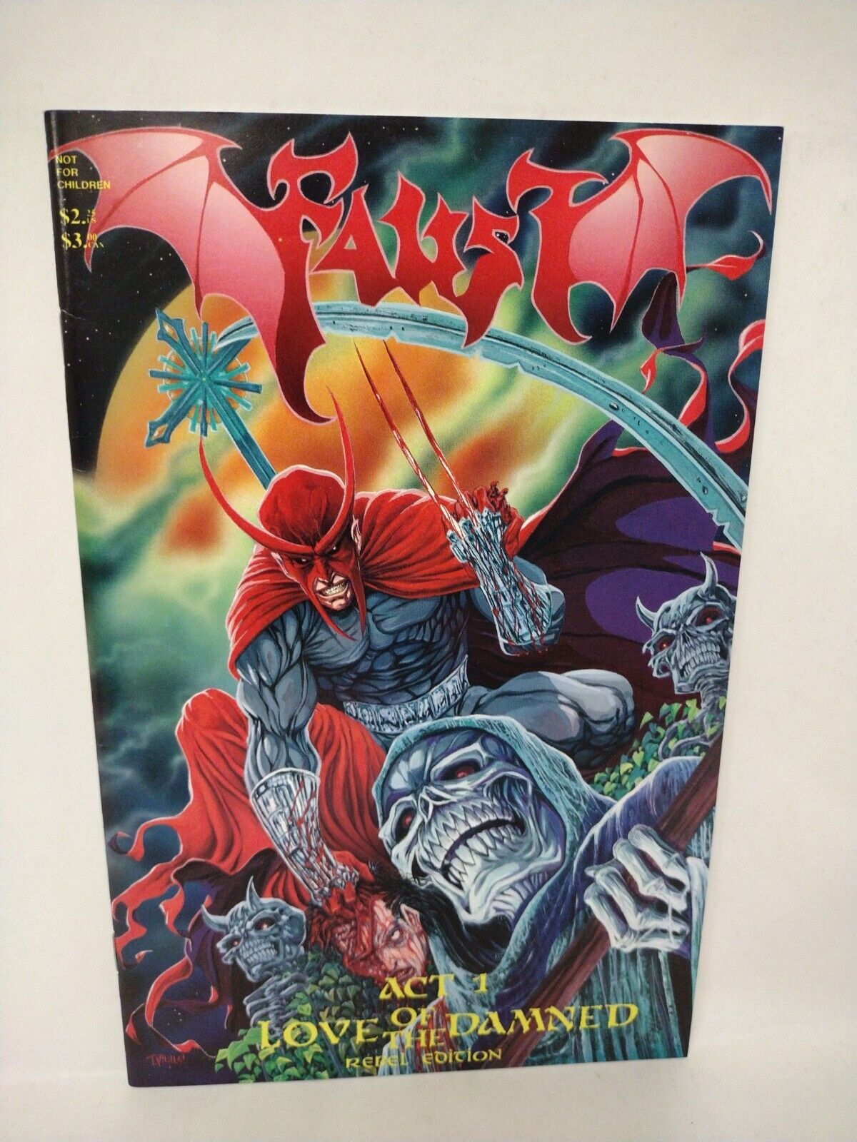 Faust Love Of The Damned Act 1 (1991) Rebel Studios 6th Print Tim Vigil