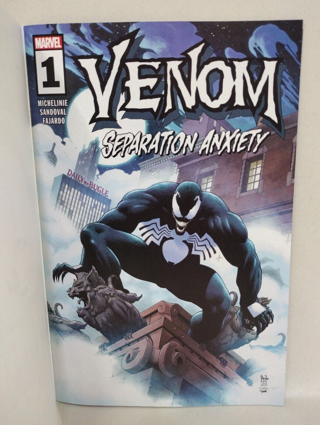 VENOM Separation Anxiety #1 (2024) Marvel Sketch Var W Original Dave Castr Art