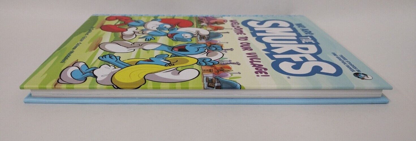 We Are The Smurfs Welcome To Our Village (2021) Amulet Books Peyo HC GN New