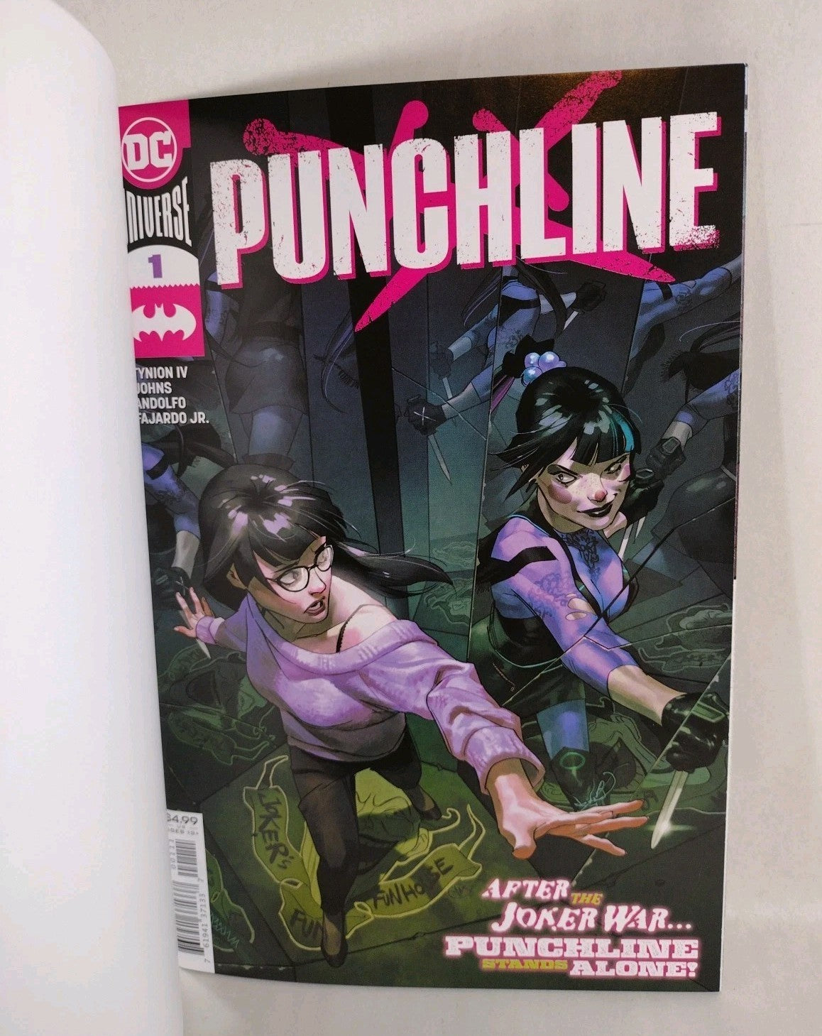 Punchline #1 (2021) DC Blank Sketch Cover Variant Comic New NM