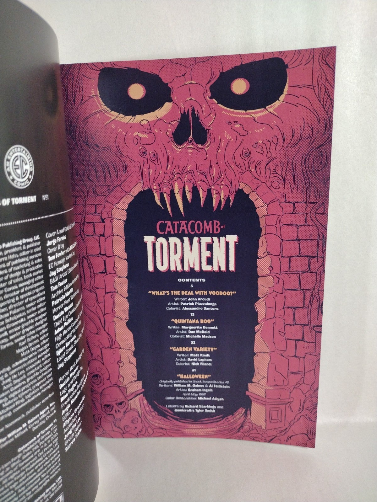Catacomb Of Torment #1 (2025) Oni EC Comics 1:10 Jay Stephens Homage Variant NM