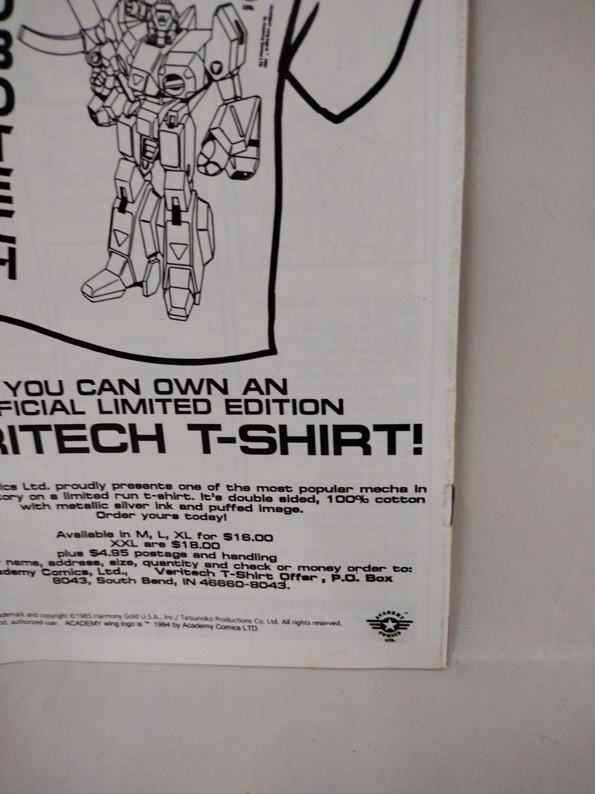 Robotech II The Sentinels Book 3 #17 (1995) Academy Comics VG