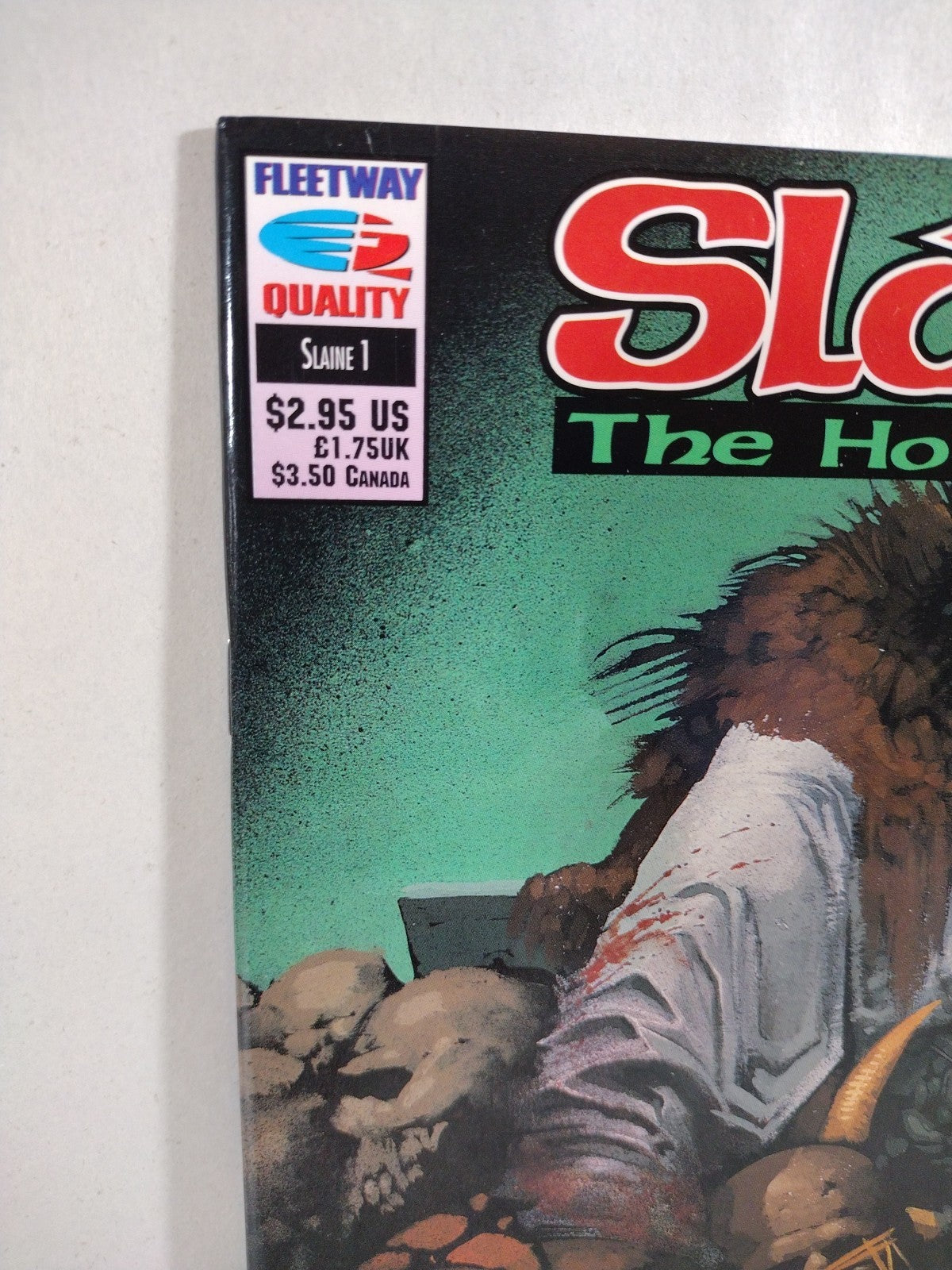 Slaine The Horned God (1990) Fleetway Comic Lot Set #1 2 Simon Bisley VF