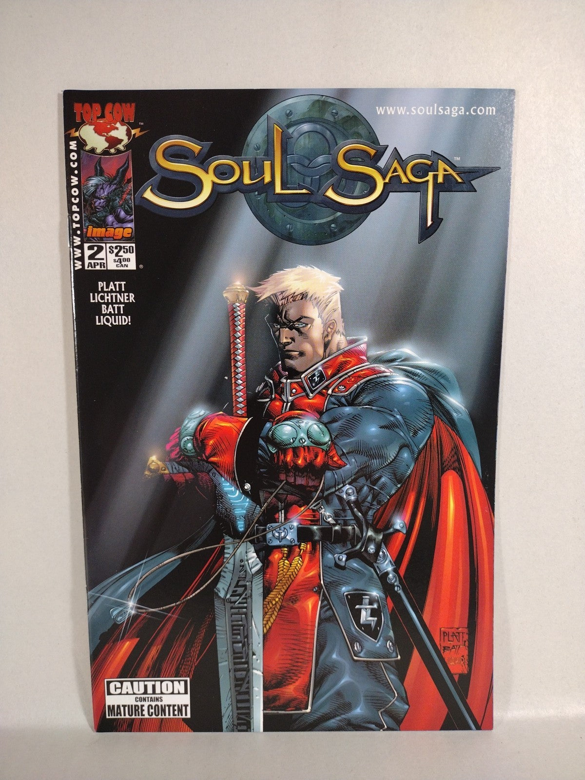 Soul Saga (2000) Complete Stephen Platt Top Cow Image Comic Set #1-5 VF-NM