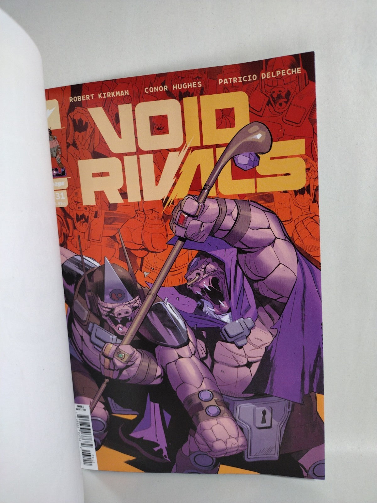Void Rivals #31 (2026) Image Skybound Sketch Cover Variant W Original DCastr Art