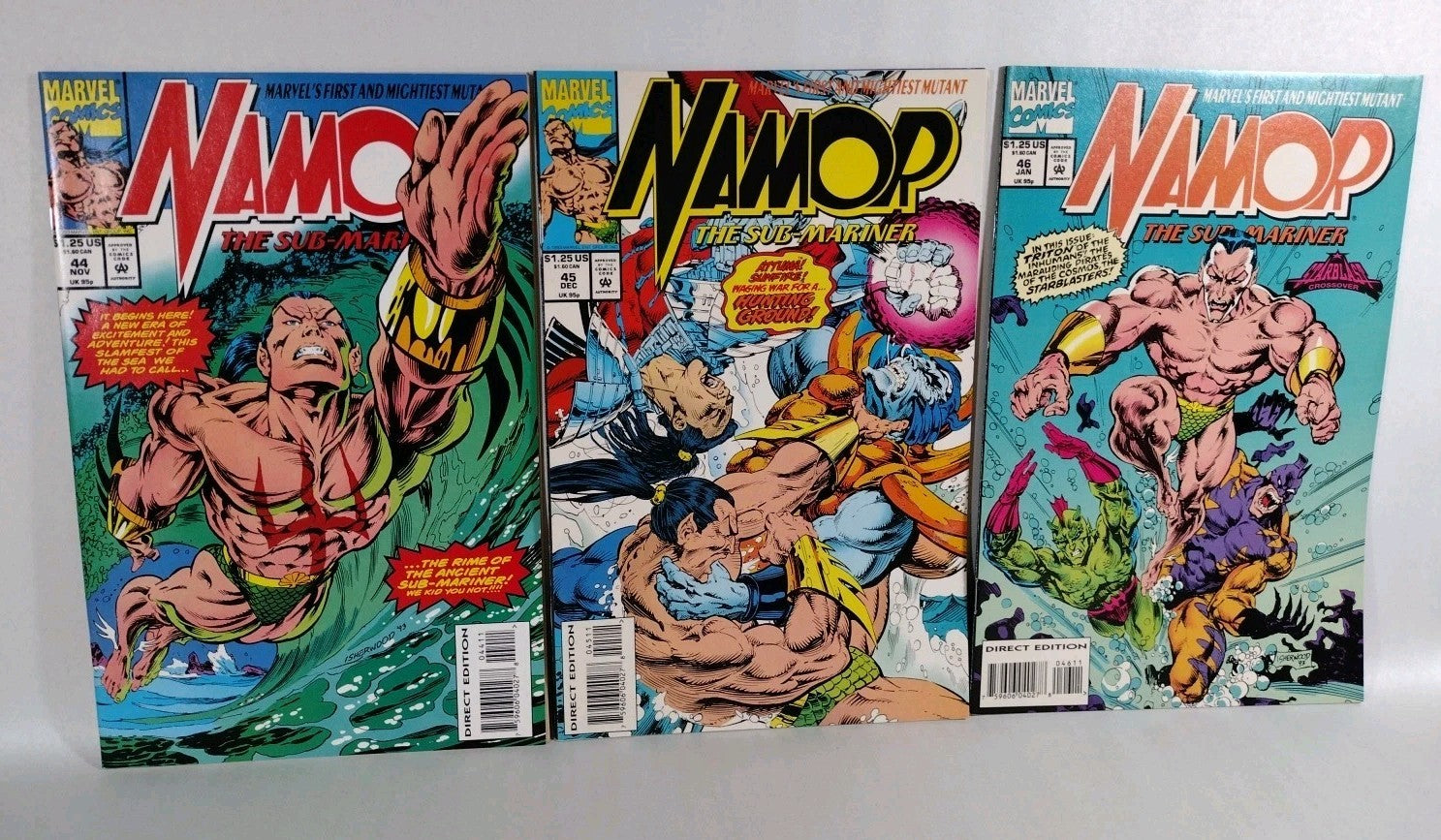 Namor The Submariner (1992) Marvel Comic Lot Set #25-49 51 Jae Lee VF-NM