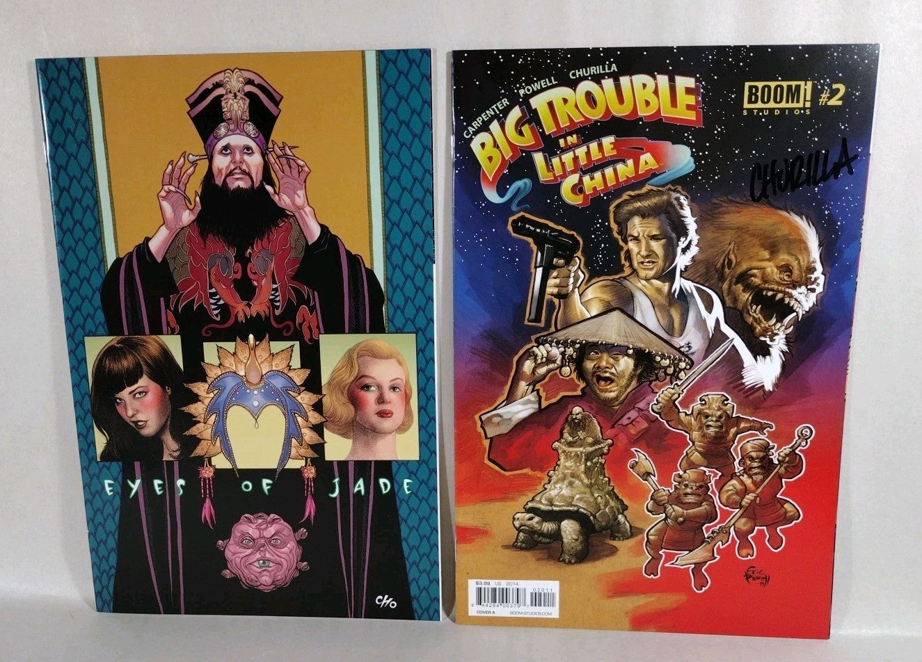Big Trouble In Little China (2014) Boom Comic Lot Set 1-9 Signed By Artist VF-NM