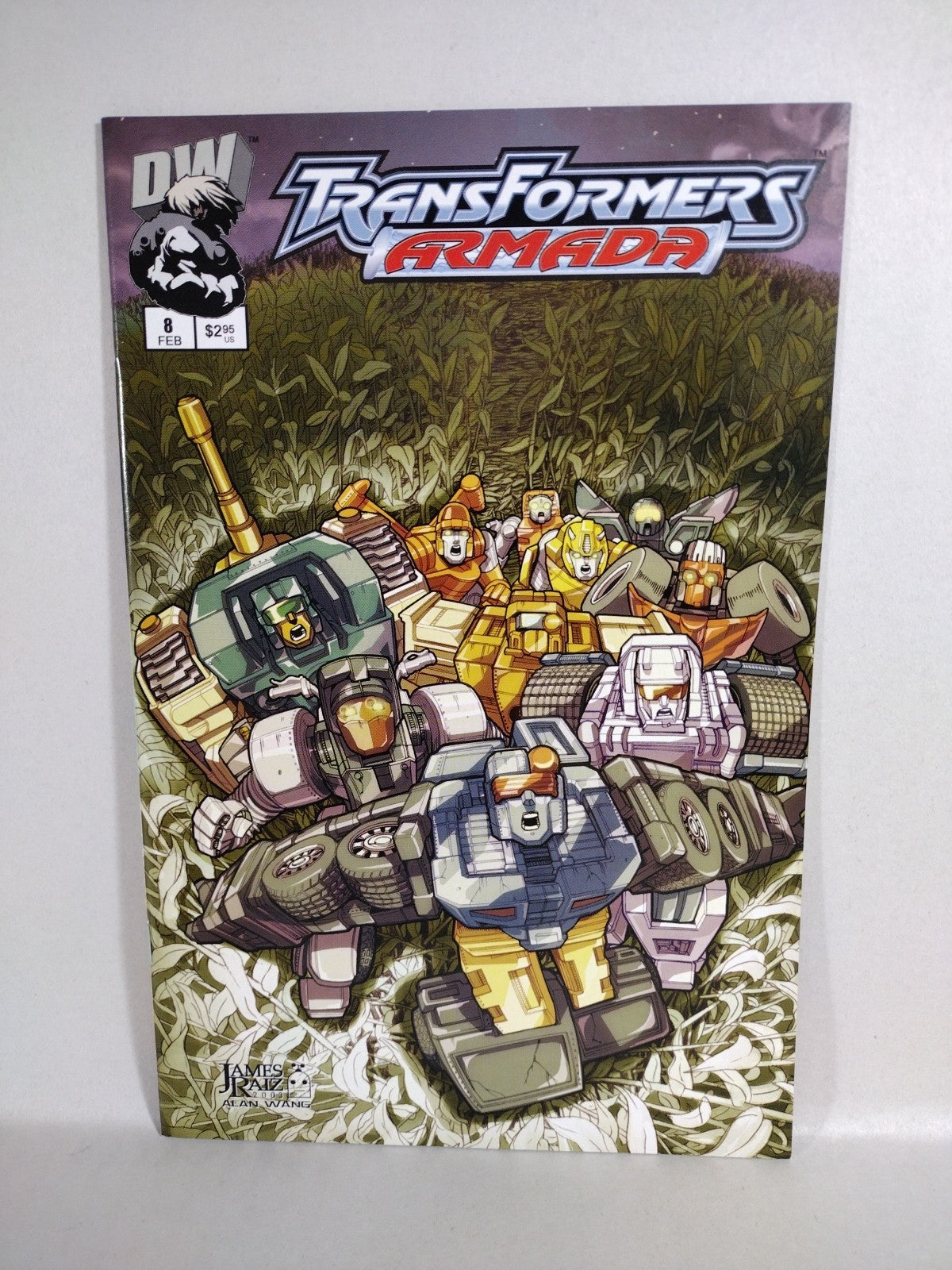 Transformers Armada (2002) DW Comic Lot #1 2 3 4 5 6 8 PREVIEW +Holo-Foil Var