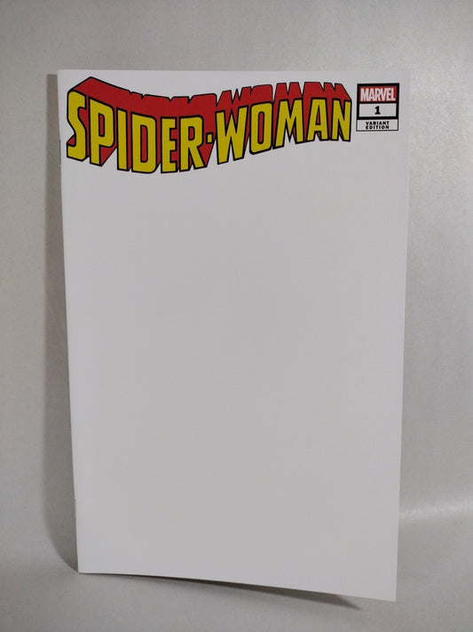 Spider-Woman #1 (2020) Marvel Comic Blank Sketch Variant Cover NM