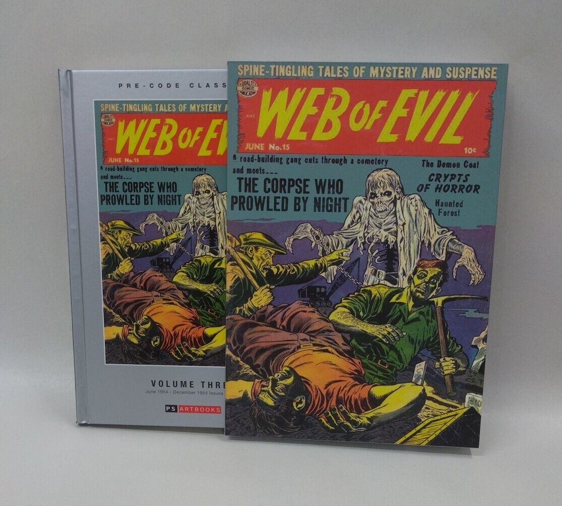 Web Of Evil Vol 3 Hardcover Slipcase Ed Issues: #15-21 Pre Code Horror Classics