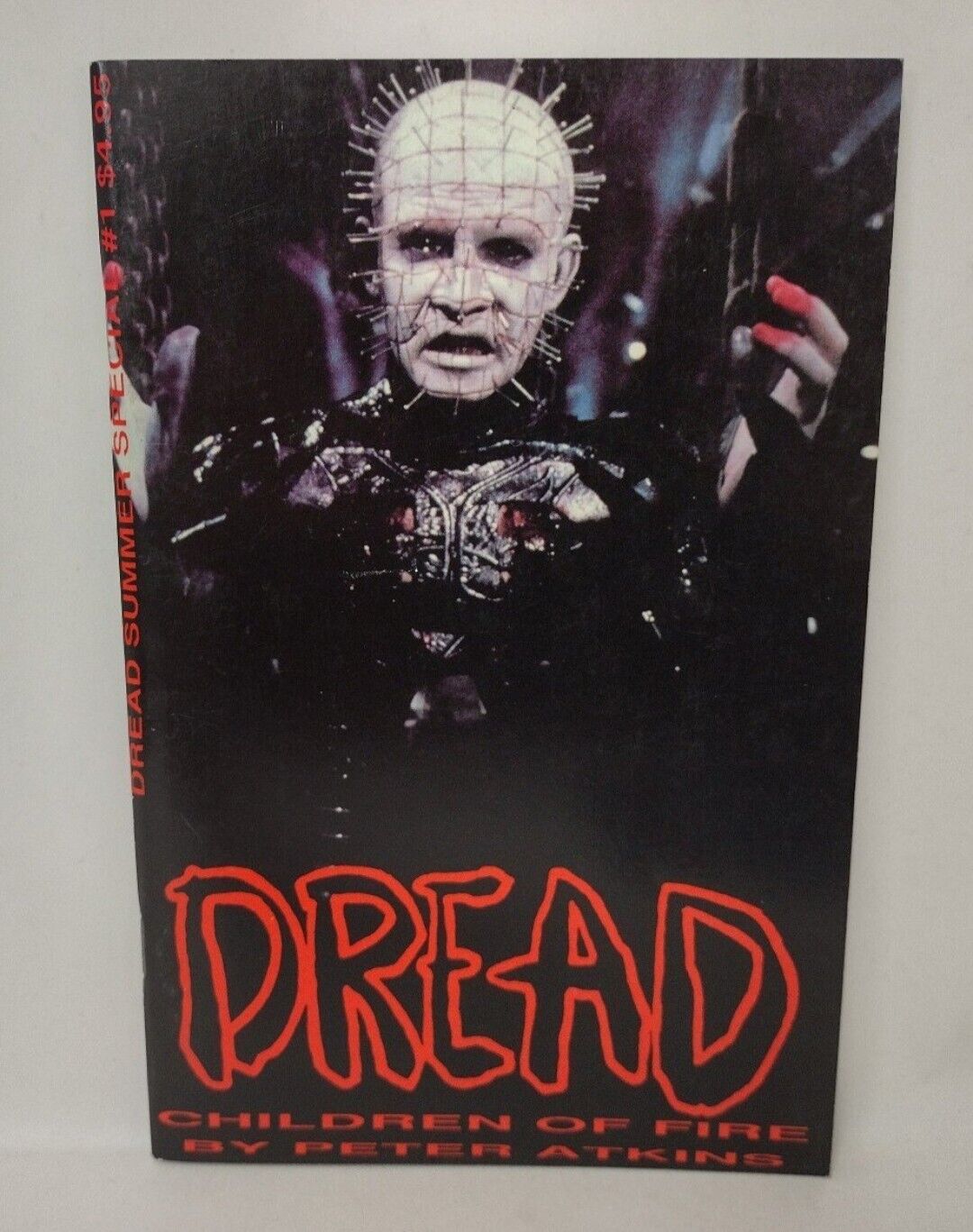 DREAD Official Clive Barker Newsletter Lot #2 4 6 7 Hellraiser Children Of Fire