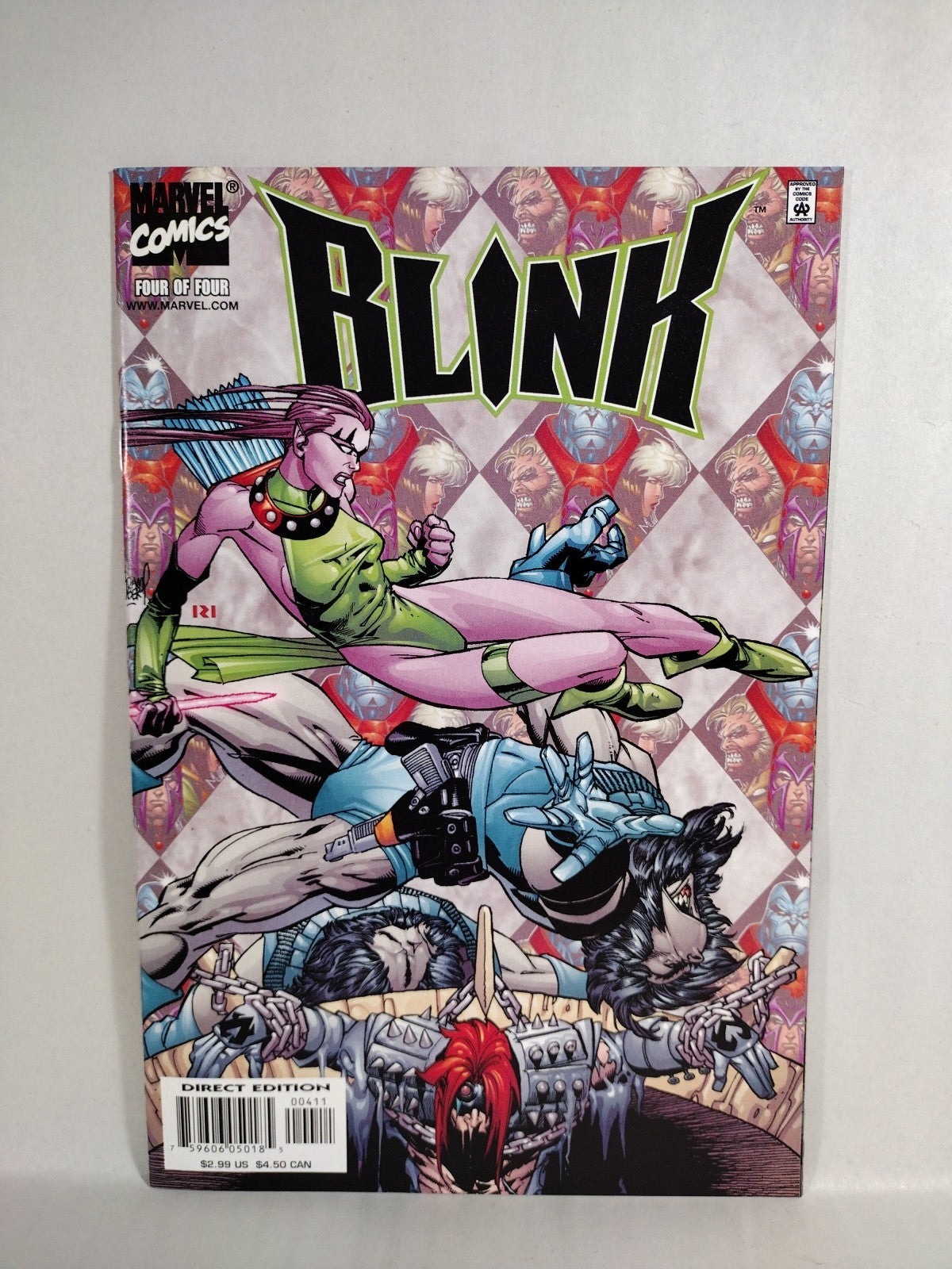 BLINK (2001) Complete Marvel Comic Series #1-4 Age of Apocalypse 1st Nocturne