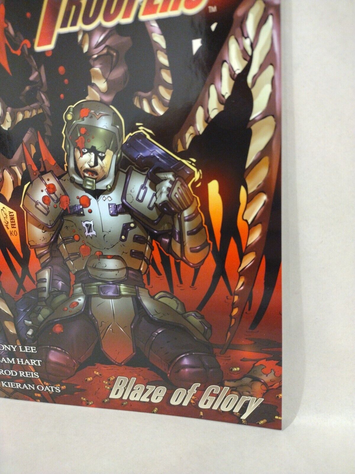 Starship Troopers Blaze of Glory 4 (2006) Markosia TriStar Pictures Comic New NM