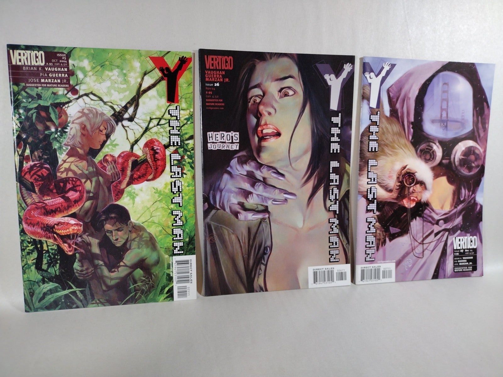 Y The Last Man (2004) Vertigo Comic Lot Set #16-32 Brian K Vaughn VF-NM