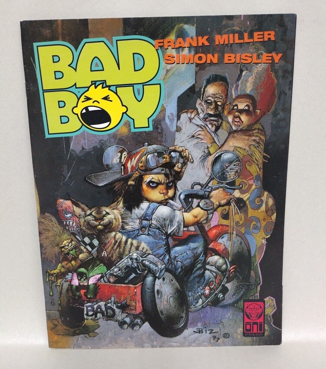 BAD BOY #1 (1997) Oni Press Comic Magazine Frank Miller Simon Bisley VF-NM