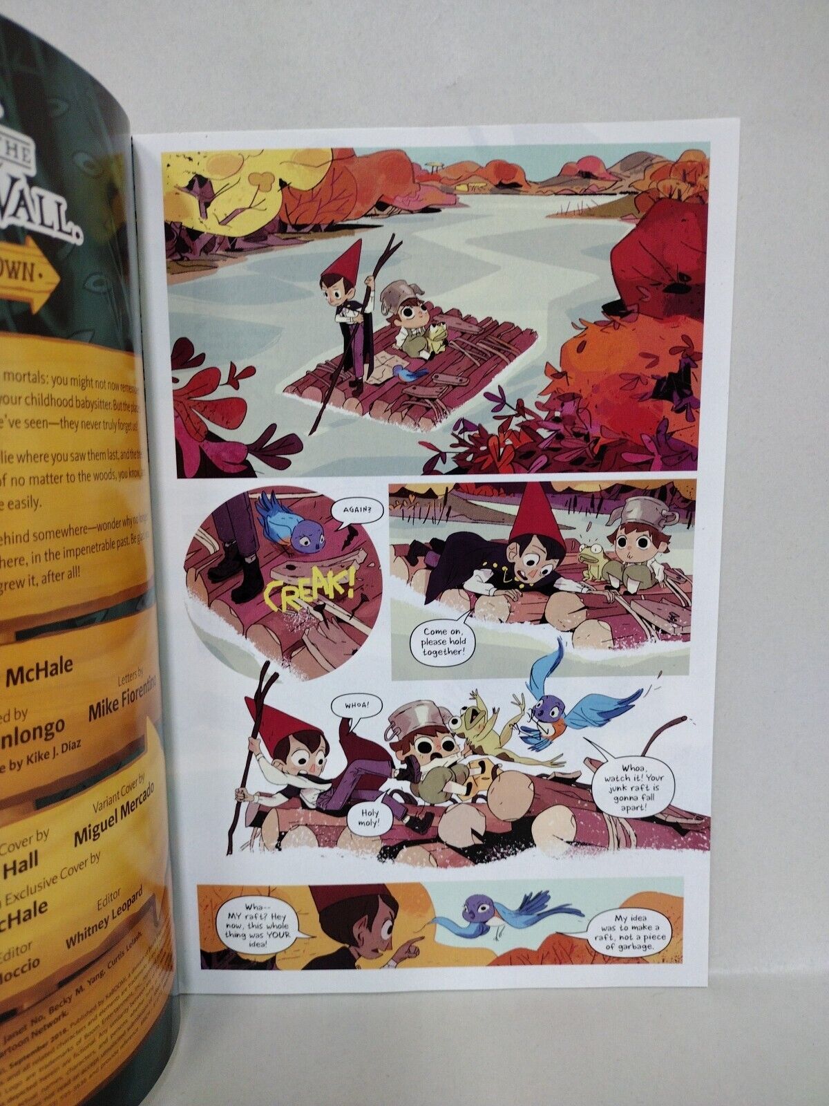 Over The Garden Wall Hollow Town #1 (2018) Boom Studios Comic NYCC Variant 1/500