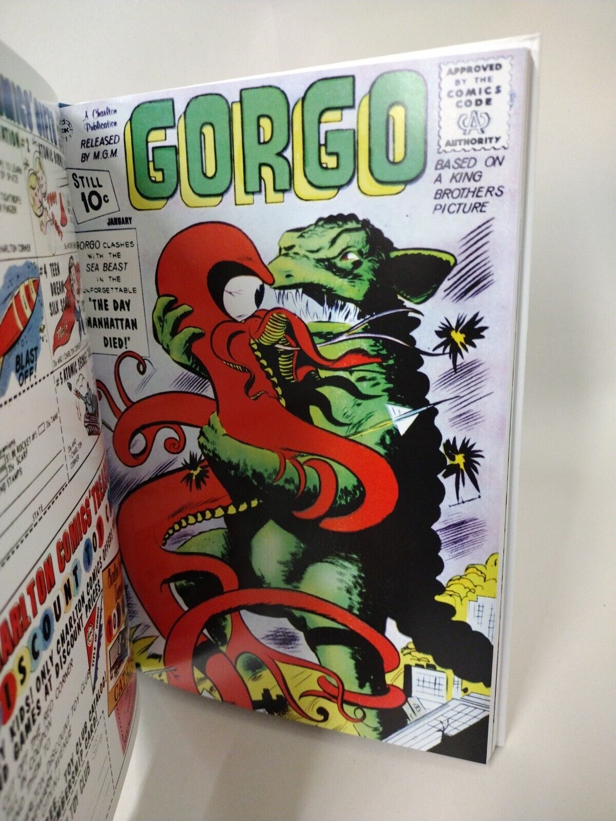 Gorgo Attacks (2021) FantaCo Hardcover Basil Gogos Sinnott Gill Colletta New