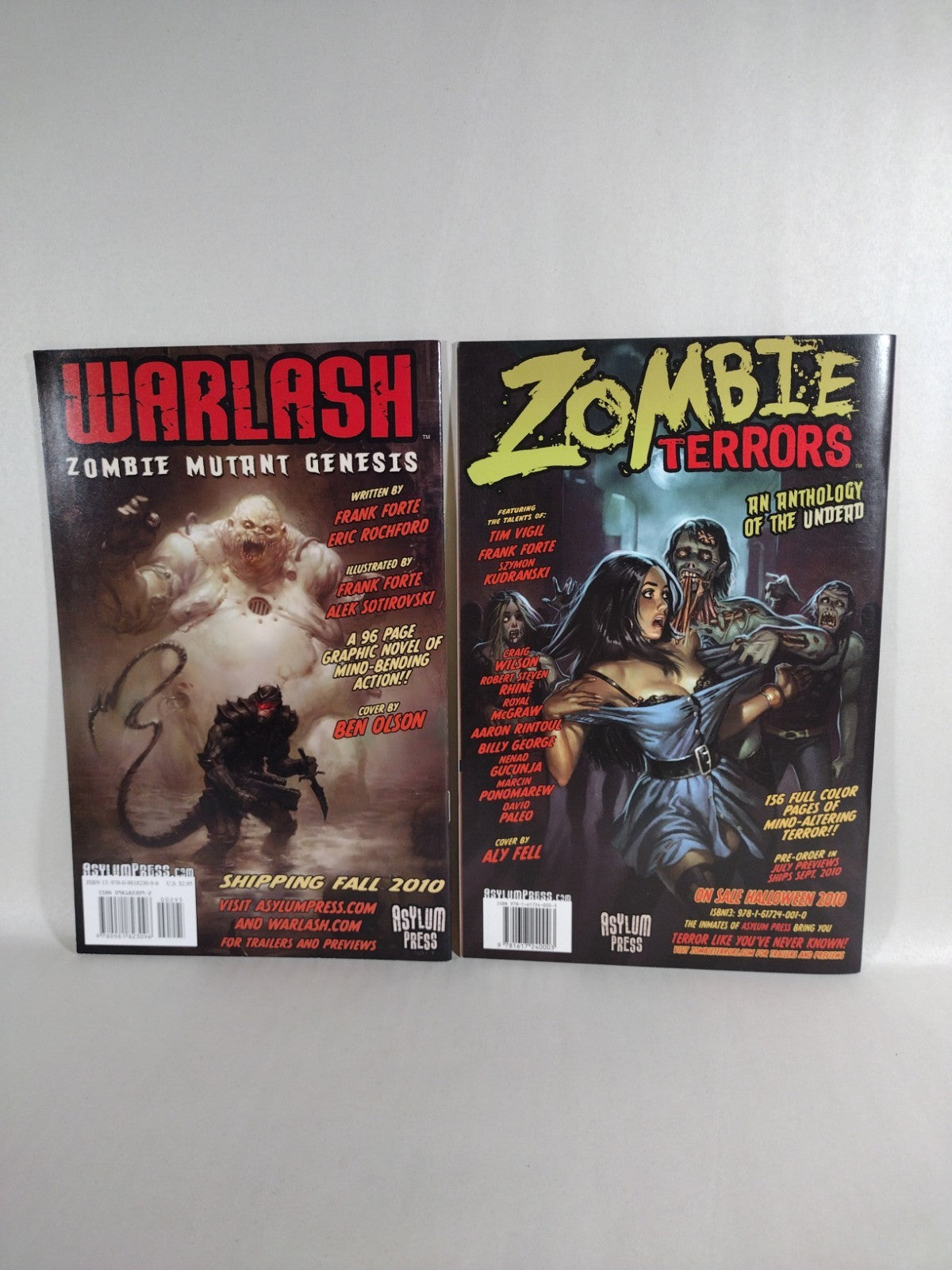 Fearless Dawn (2009) Complete Asylum Press Comic Series 1-4 +8 One Shots Mannion