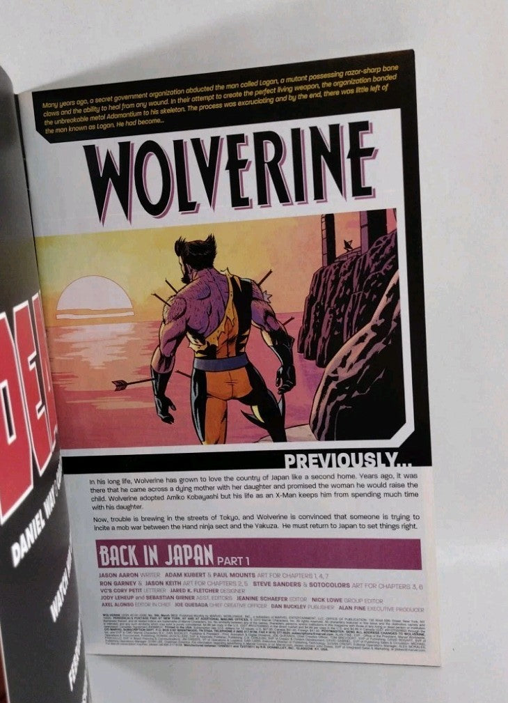 Wolverine #300 (2012) Marvel Comic Blank Sketch Cover Variant NM