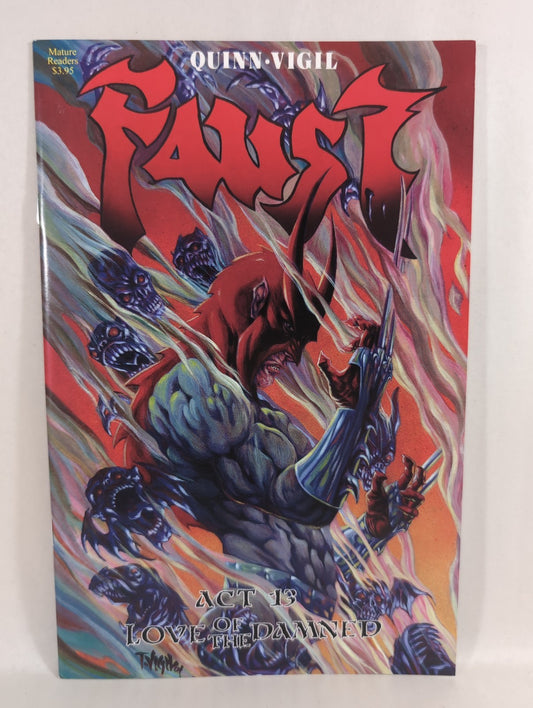 FAUST LOVE OF THE DAMNED Act 13 (2005) Rebel Comic 1st Print VF-NM