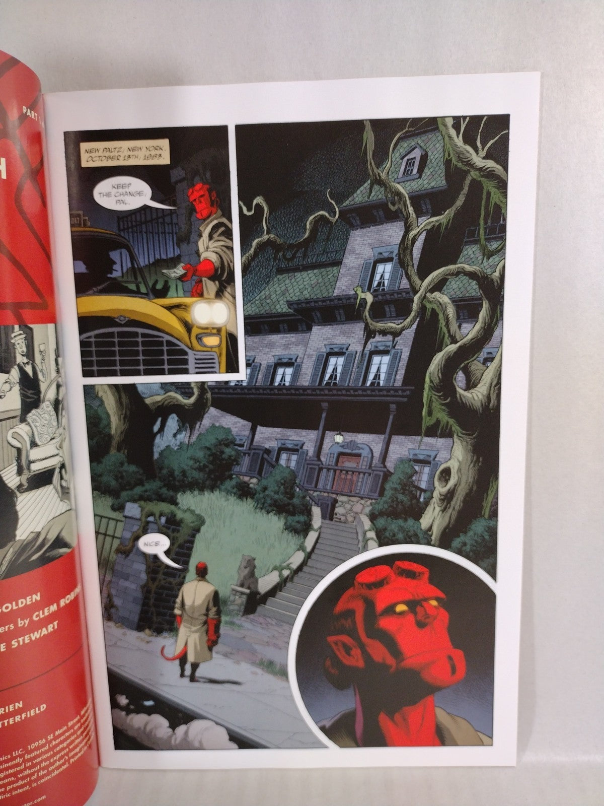 Hellboy And The BPRD Secret Of Chesbro House 1 (2021) Dark Horse Comic Cvr A & B