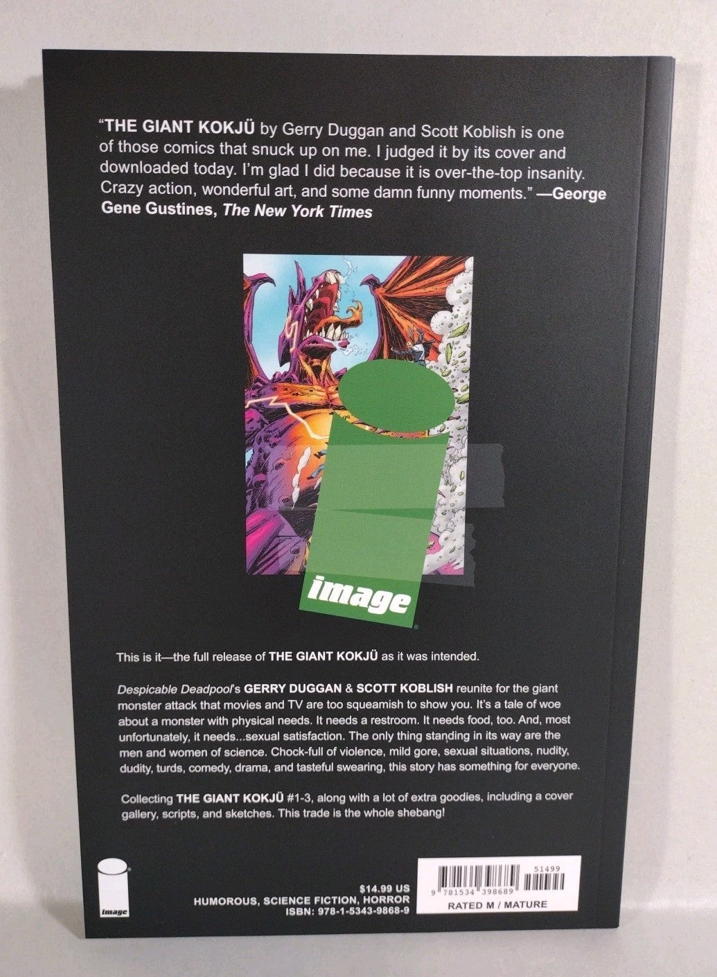 Giant Kokju (2022) Image Comic TPB Gerry Duggan Scott Koblish New