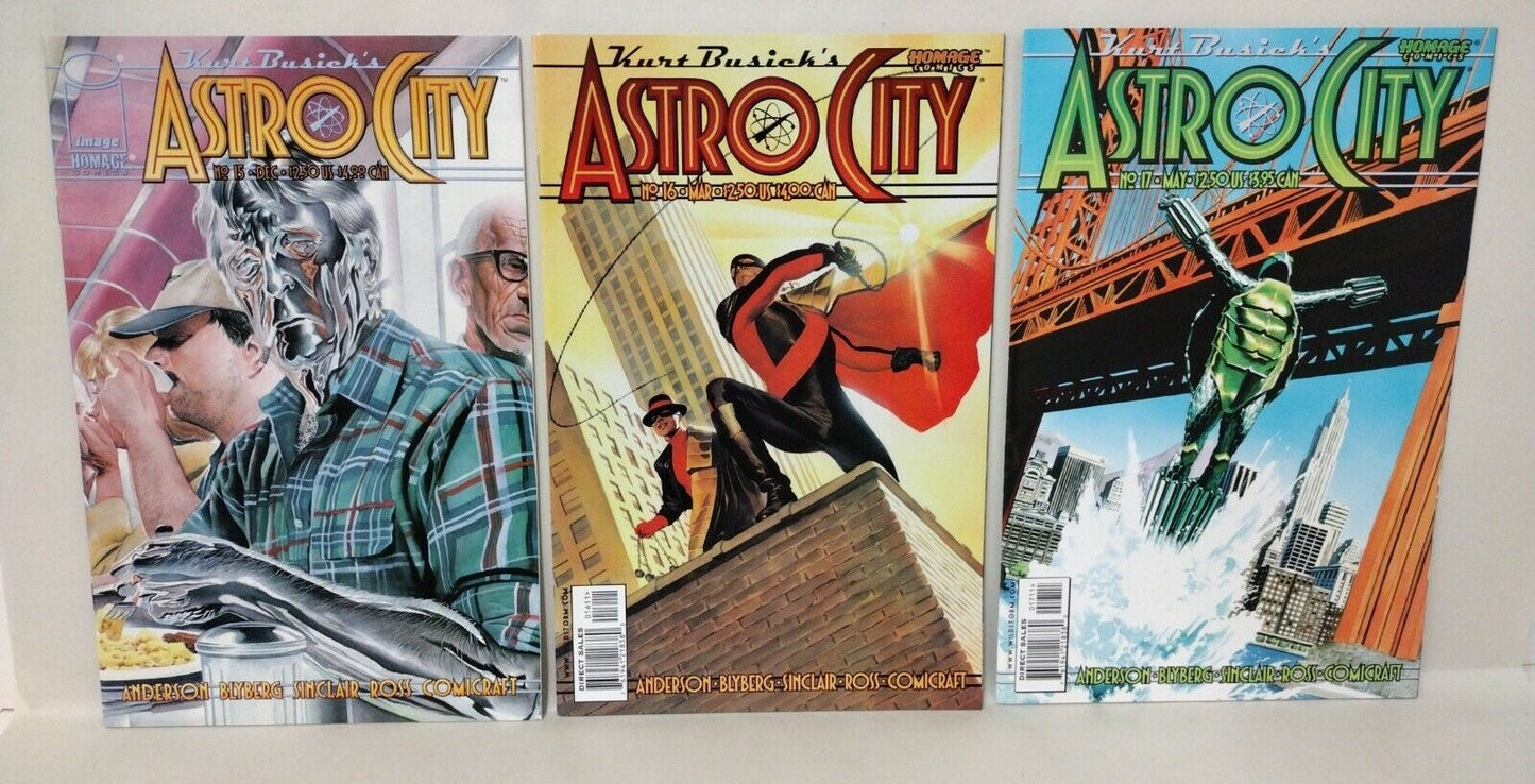 Astro City (1997) Image Comic Lot Set 3-D SPECIAL #1 Vol 2 #2-21 + 1/2 Alex Ross