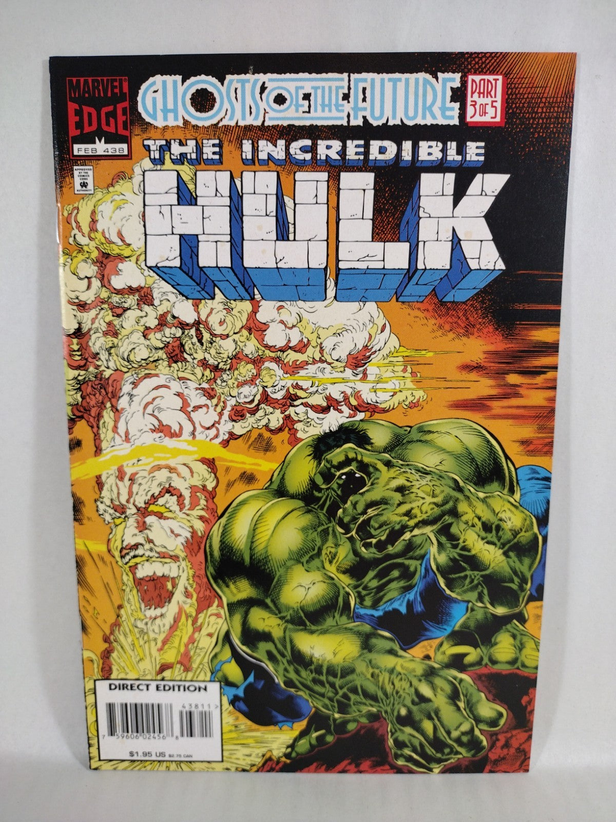 Incredible Hulk (1995) Marvel Comic Ghost Of The Future Set 435-440 David Medina