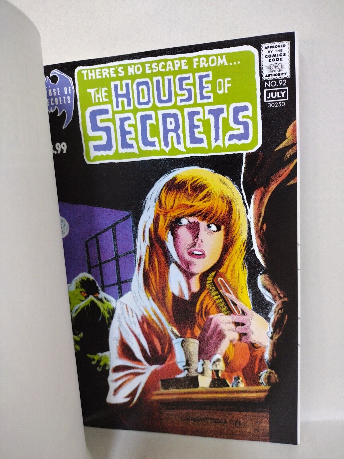 House Of Secrets 94 Facsimile (2024) DC Comic Sketch Cover W Original DCastr Art