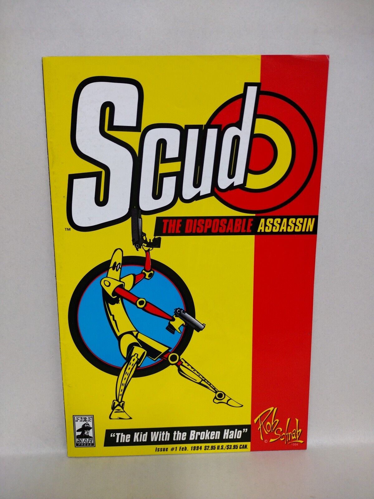 SCUD The Disposable Assassin (1994) Fireman Press Comic Lot #1 2 3 1st Print