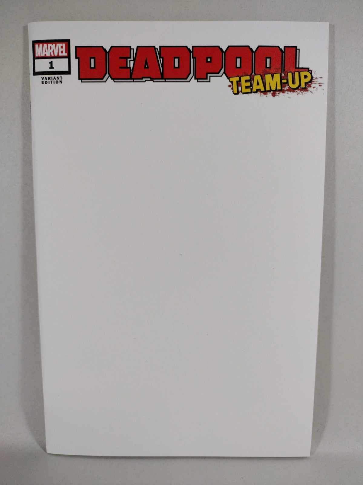 Deadpool Team-Up #1 (2024) Marvel Blank Sketch Cover Variant New NM