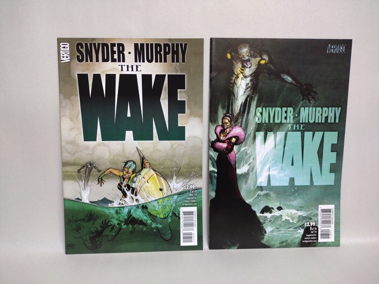 The Wake (2013) Complete Vertigo Comic Set #1-10 Scott Snyder Sean Murphy NM