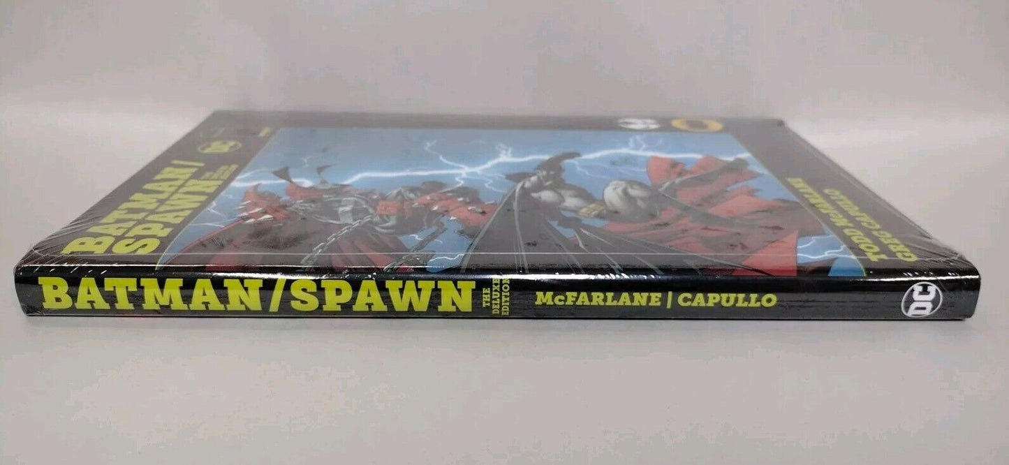 Batman Spawn Deluxe Ed (2023) DC Image Comics HC New Sealed McFarlane Capullo 