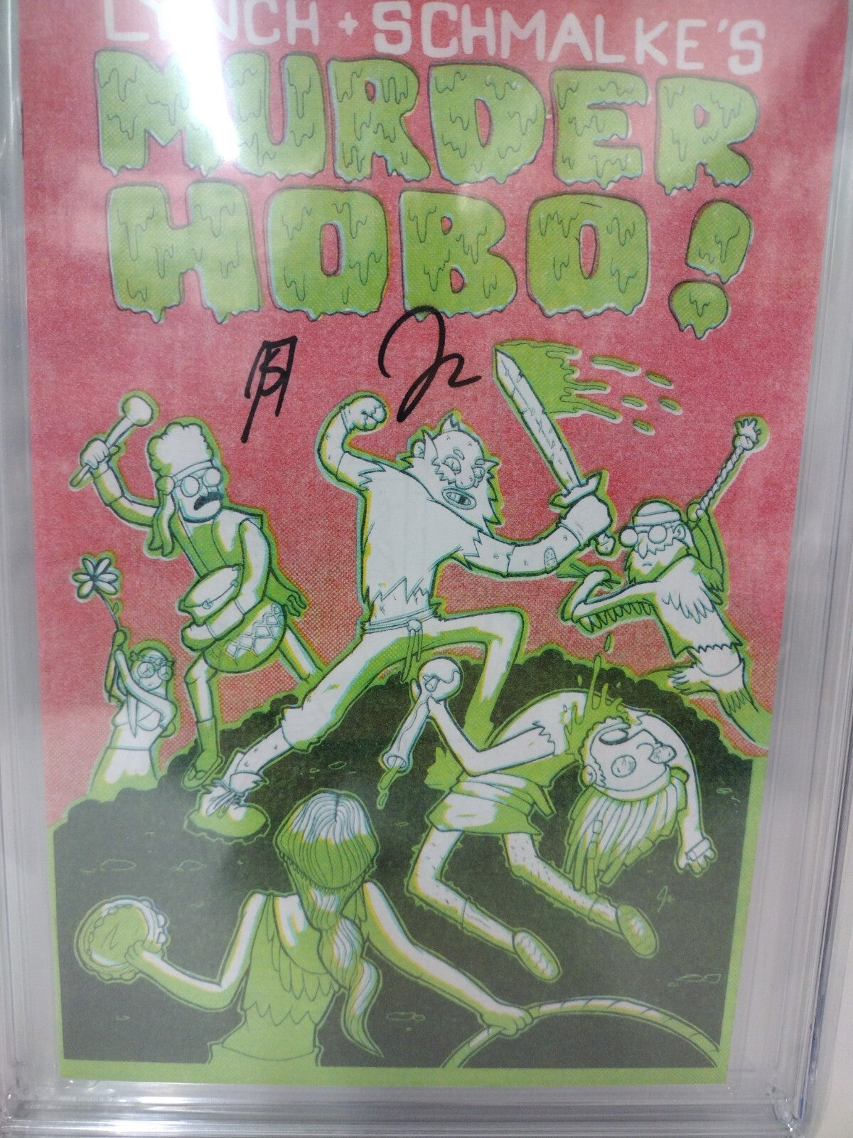 Murder Hobo Ash Can (2020) 9.4 CGC SS Joseph Schmalke Jason Lynch 1st Appearance