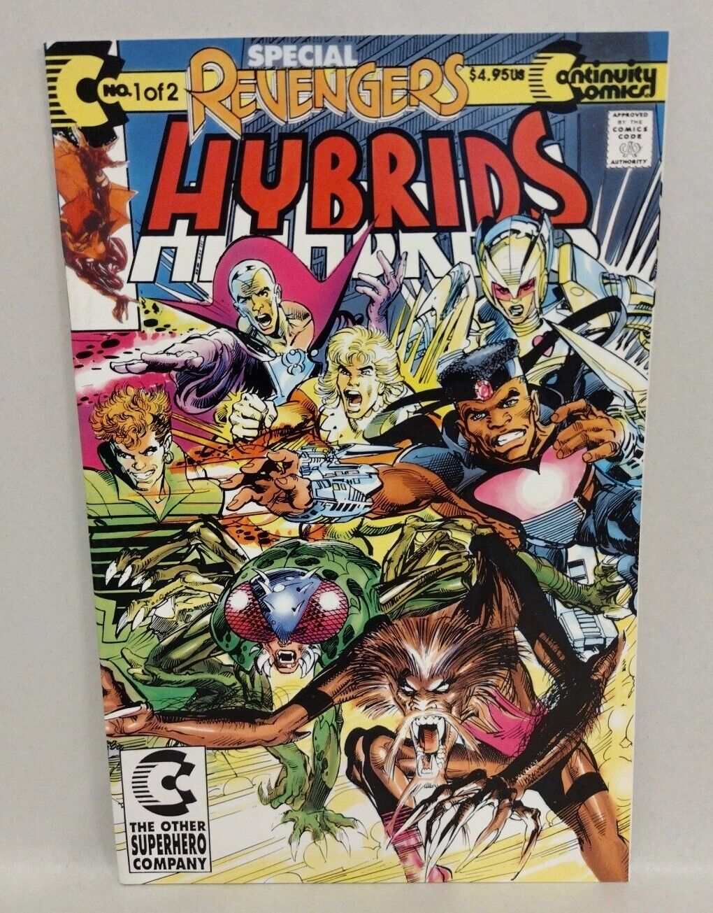 Hybrids Revengers Special (1993) #1 2 3 +Rise Of Magic Continuity Comics 