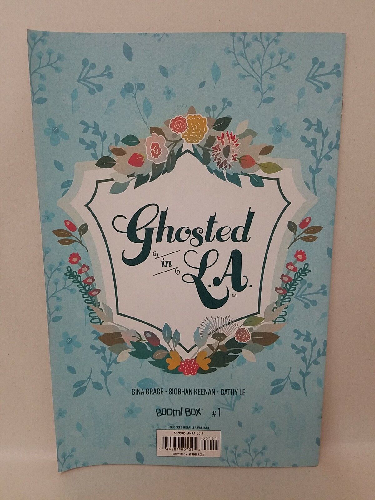 Ghosted In LA #1 (2019) Set of 3 Covers A B FOC Variant Sina Grace Keenan BOOM